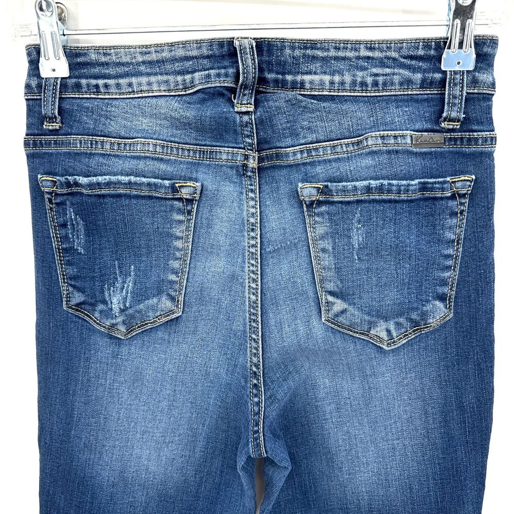 KANCAN High Rise Button Fly Skinny Ankle Jeans Size 26 - Picture 4 of 5